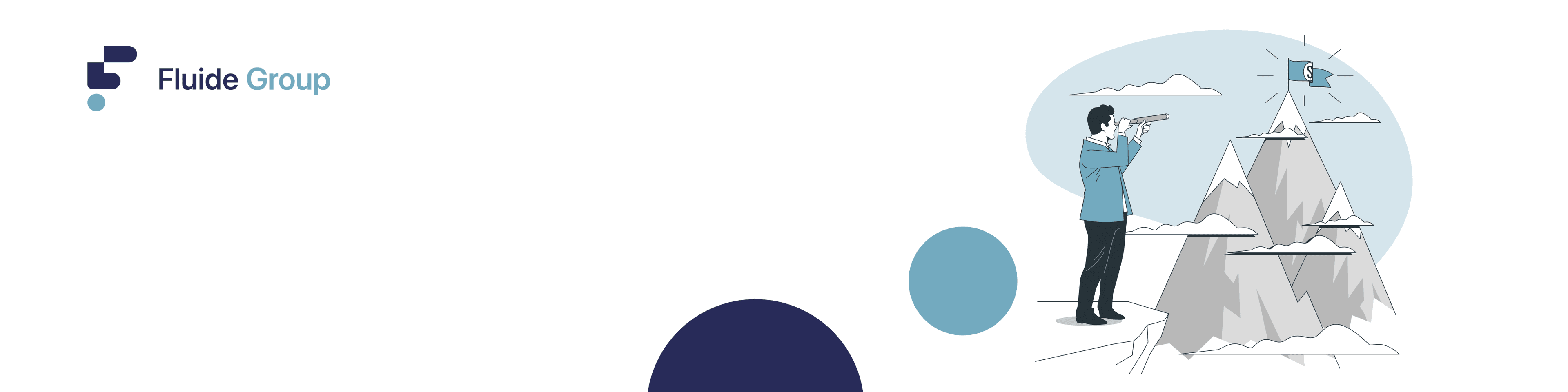 Fluide Group financial operating system hero visual